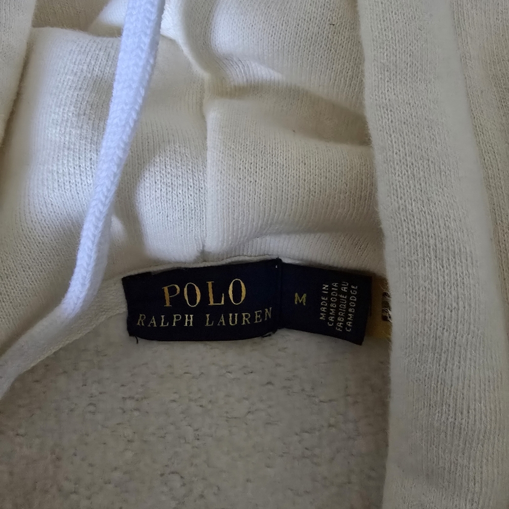 Polo Ralph Lauren bear cropped sweatshirt Medium - Picture 9 of 11